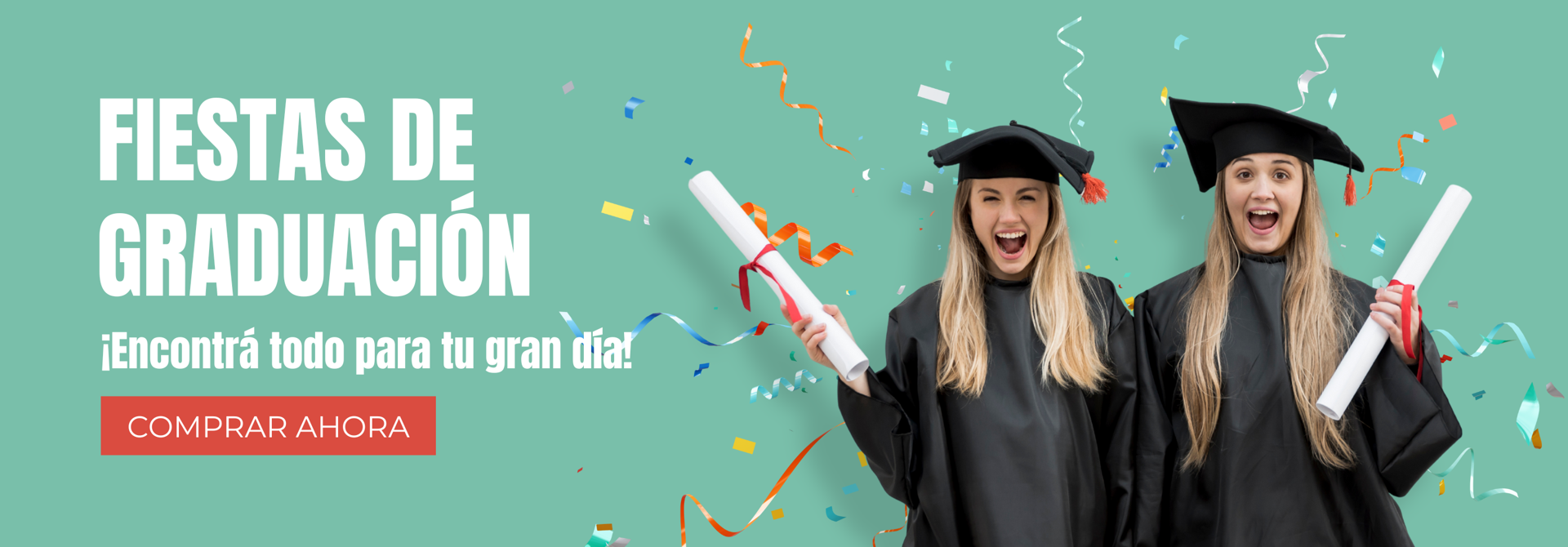 celebrá tu graduacion a lo grande